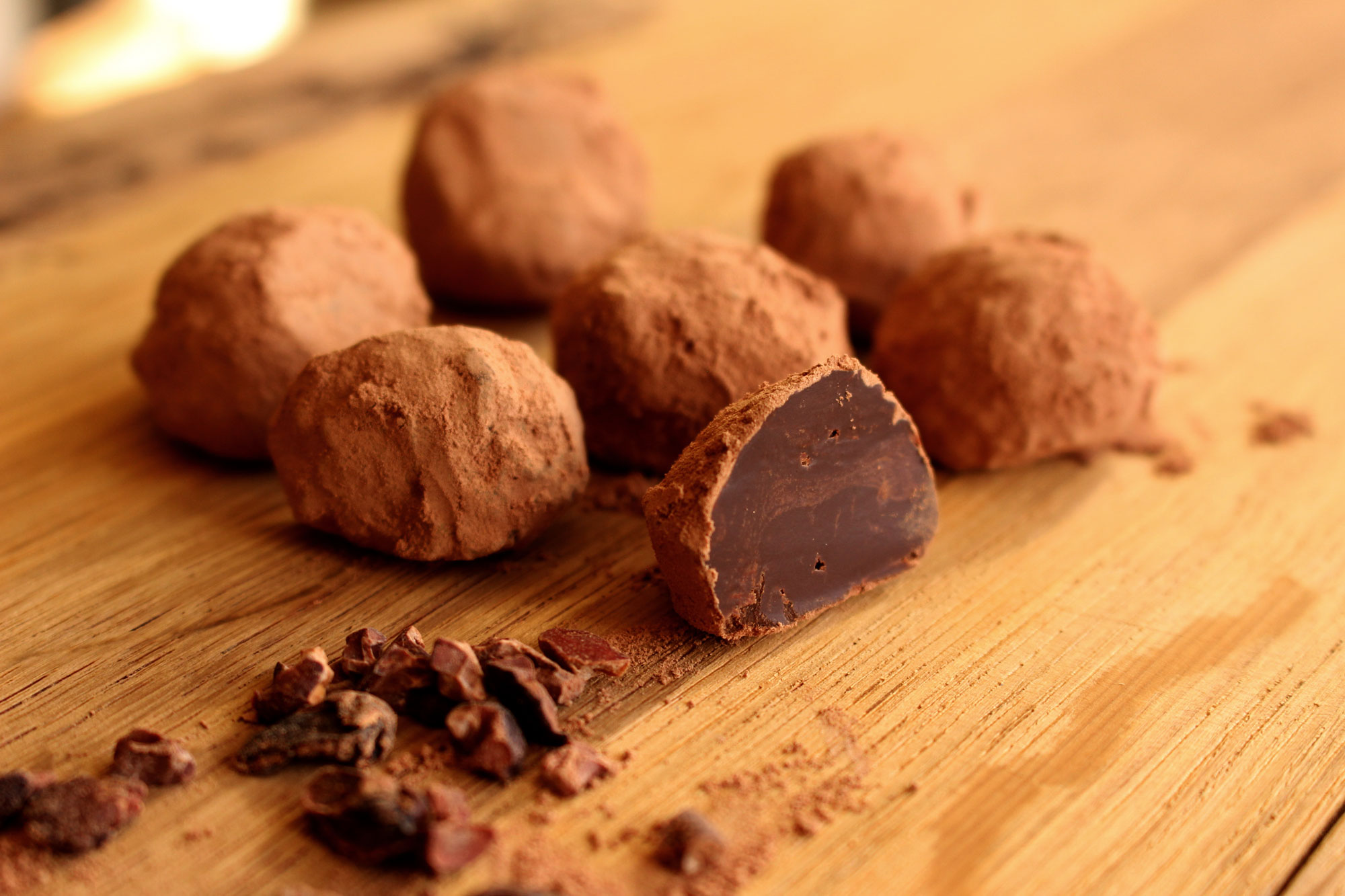 Auroso Chocolate Morvenna Rum Truffles